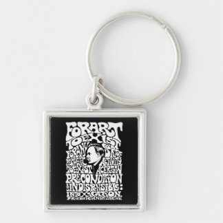 Nietzsche - Art Key Ring