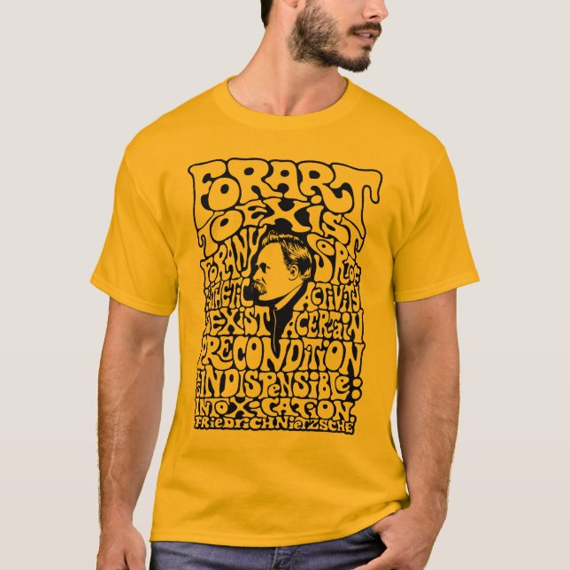 Nietzsche - Art T-Shirt (Front)