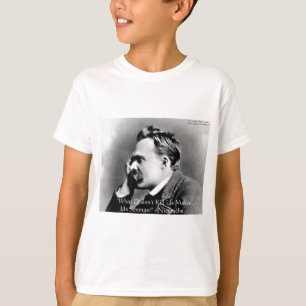 Nietzsche "Doesn't Kill U" Quote Gifts & Tees