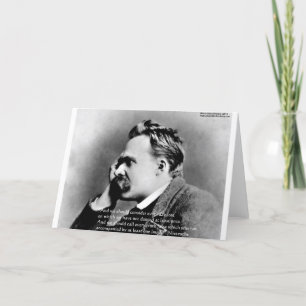 Nietzsche "Laugh" Wisdom Quote Gifts Tees & Cards
