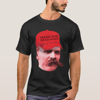 Nietzsche  Philosopher Trump Hat God Dead T-Shirt