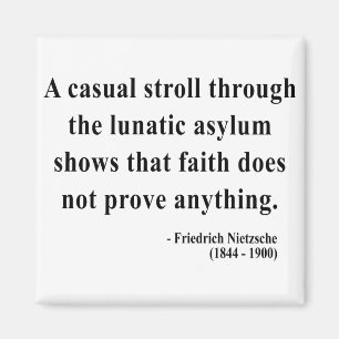 Nietzsche Quote 1a Magnet