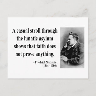 Nietzsche Quote 1b Postcard