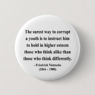 Nietzsche Quote 2a 6 Cm Round Badge