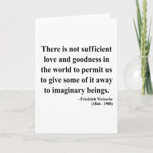 Nietzsche Quote 7a Card