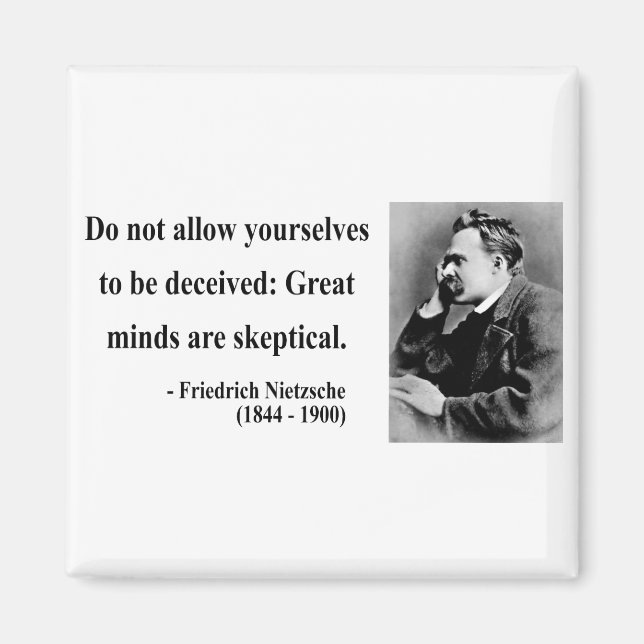 Nietzsche Quote 9b Magnet (Front)