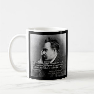 Nietzsche quote coffee mug