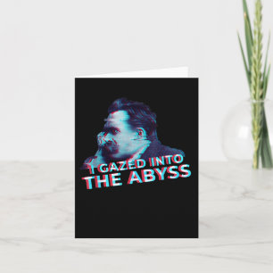 Nietzsche Quote For A Philosophy Student  Card