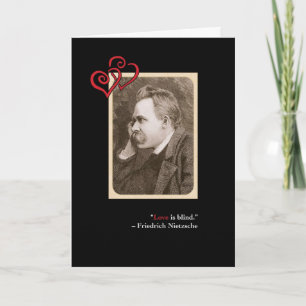 Nietzsche Sweet Valentine's Day Card #1