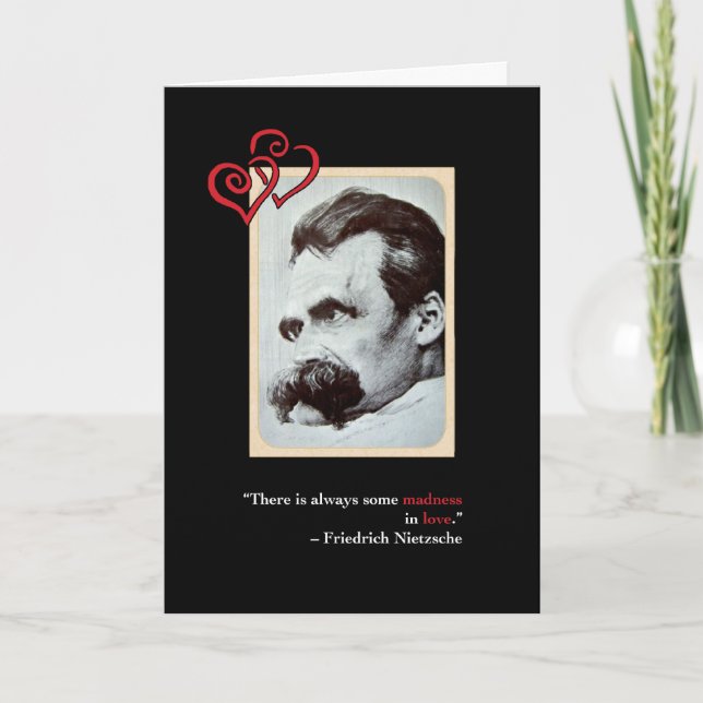 Nietzsche Sweet Valentine's Day Card #3 (Front)