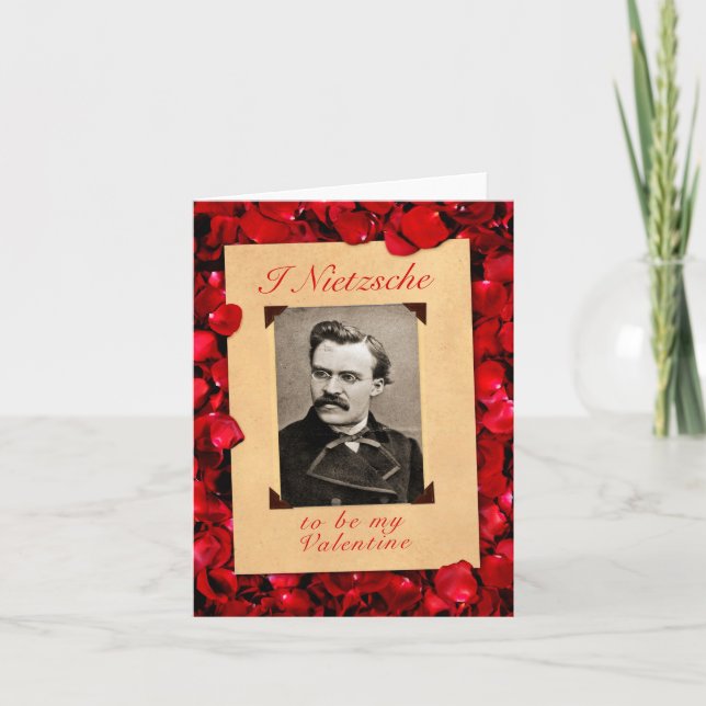 Nietzsche Valentine's Day Card (Front)