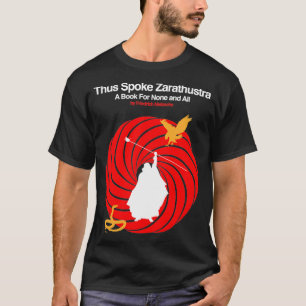 Nietzschex27s Thus Spoke Zarathustra white print T-Shirt