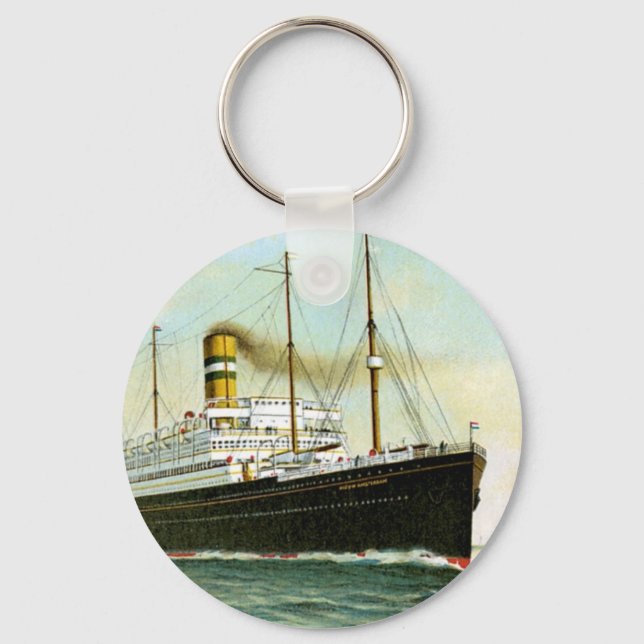 Nieuw Amsterdam of 1906 Key Ring (Front)