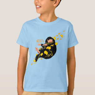Niffler Floating With Gold T-Shirt