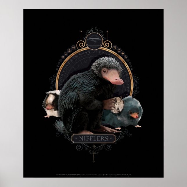 NIFFLER™s Art Nouveau Portrait Poster (Front)