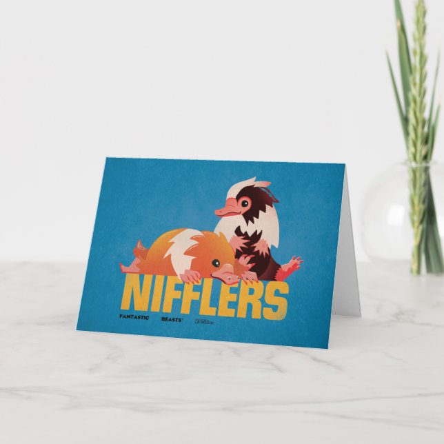 Nifflers Vintage Graphic Card (Front)