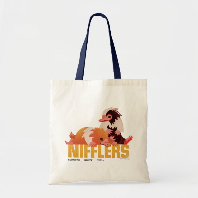 Nifflers Vintage Graphic Tote Bag (Front)