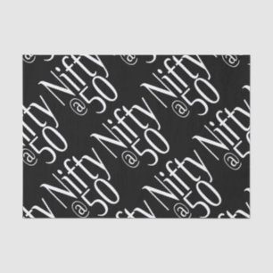 Nifty at Fifty Tissue Paper