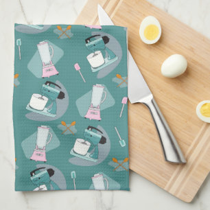 Nifty Fifties - cooking themed kitchen towel