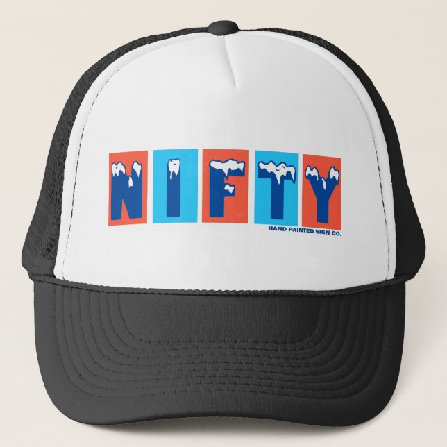 Nifty Logo Trucker Cap (Front)