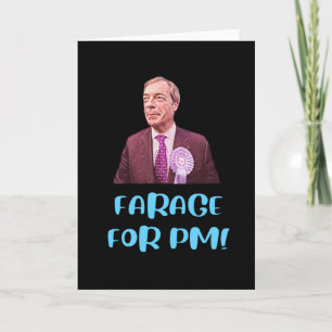 Nigel Farage For PM - Brexit Card
