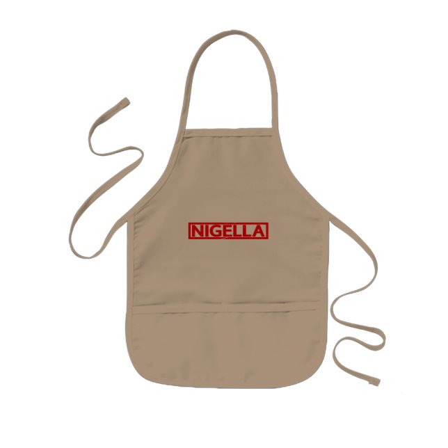Nigella Stamp Kids Apron (Front)