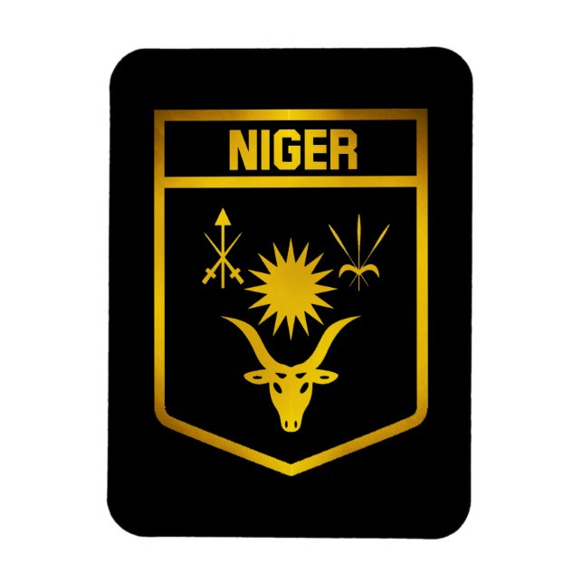 Niger Emblem Magnet (Vertical)