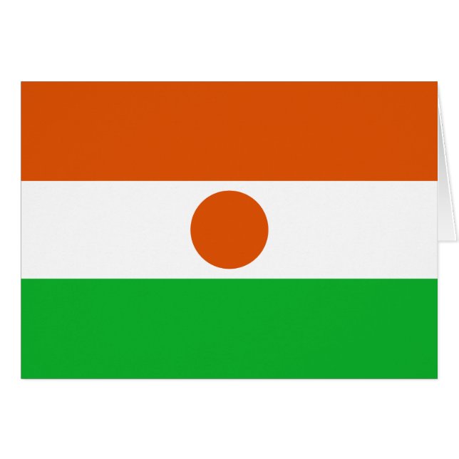Niger Flag (Front Horizontal)