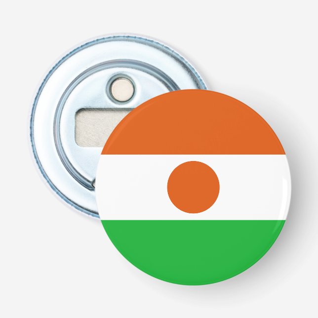 Niger Flag Bottle Opener (Front)