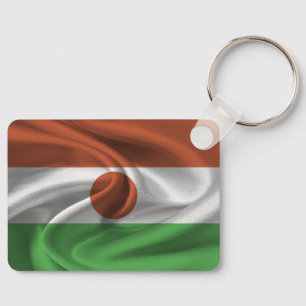 Niger Flag Keychain