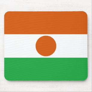 Niger Flag Mousepad