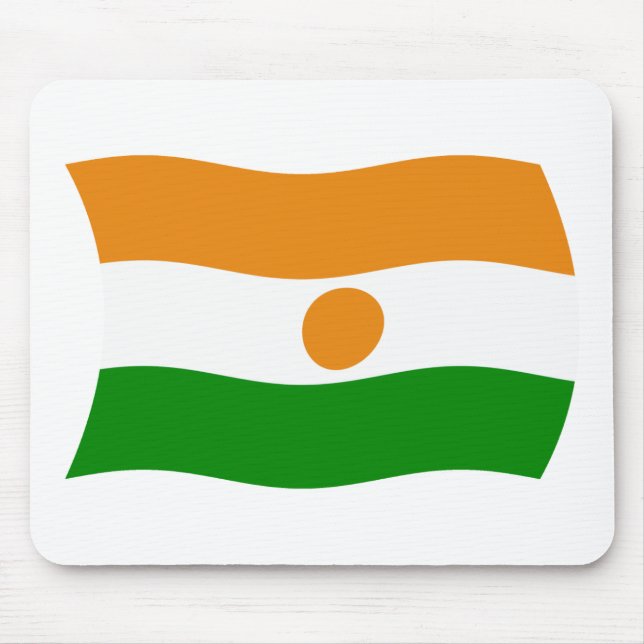 Niger Flag Mousepad (Front)