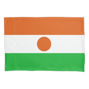 Niger Flag Pillowcase