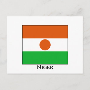 Niger Flag Postcard
