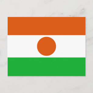 Niger Flag Postcard