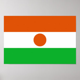 Niger Flag Poster
