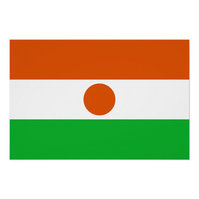 Niger Flag Poster (Front)