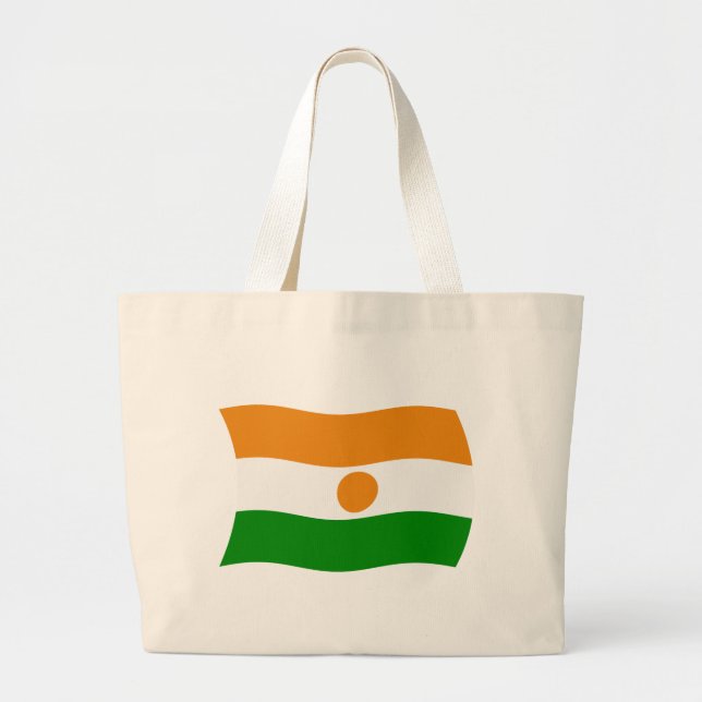 Niger Flag Tote Bag (Front)