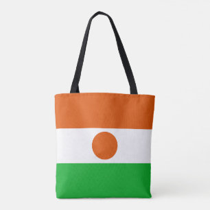 Niger Flag Tote Bag