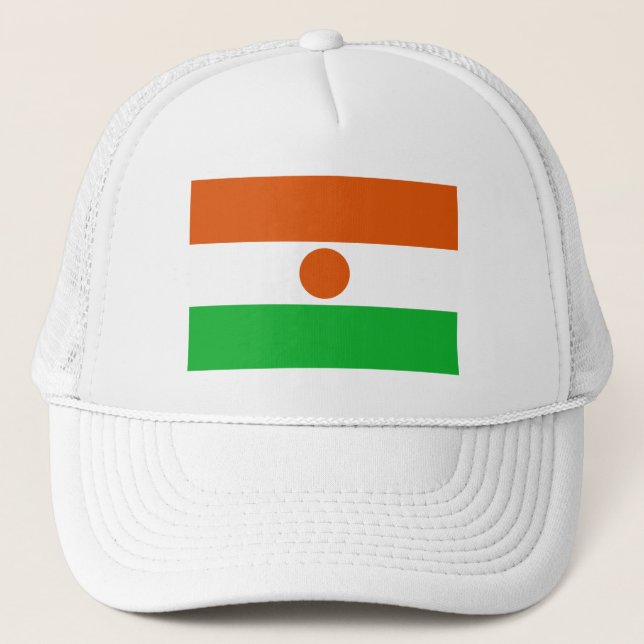 Niger Flag Trucker Hat (Front)