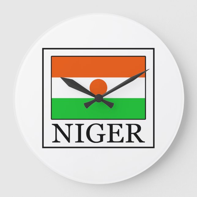 Niger Large Clock (Front)