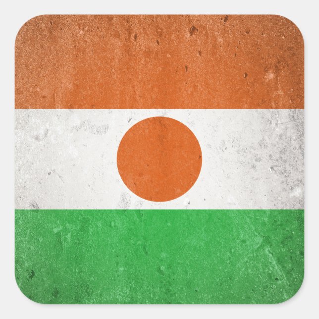 Niger Square Sticker (Front)