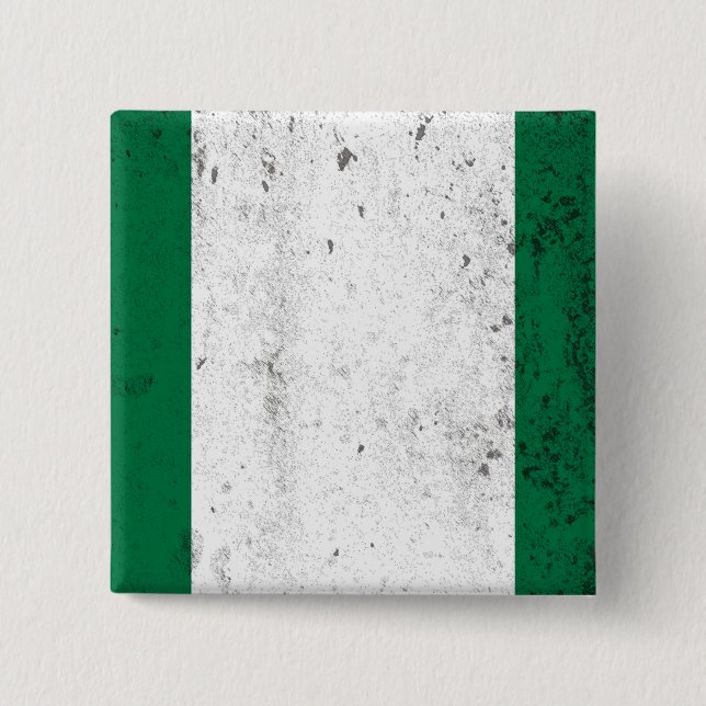 Nigeria 15 Cm Square Badge (Front)