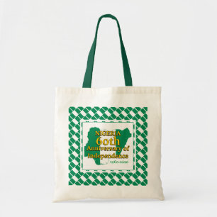 NIGERIA 60th Anniversary Independence Nigerian Tote Bag