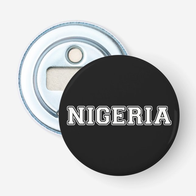 Nigeria Bottle Opener (Front)