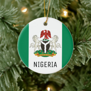 Nigeria Ceramic Ornament