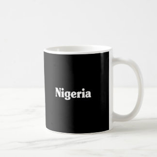 Nigeria Classic Style Coffee Mug