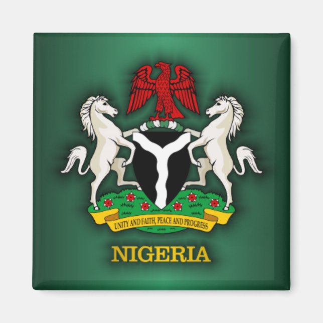 Nigeria COA Magnet (Front)