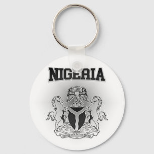 Nigeria Coat of Arms Key Ring