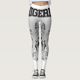 Nigeria Coat of Arms Leggings